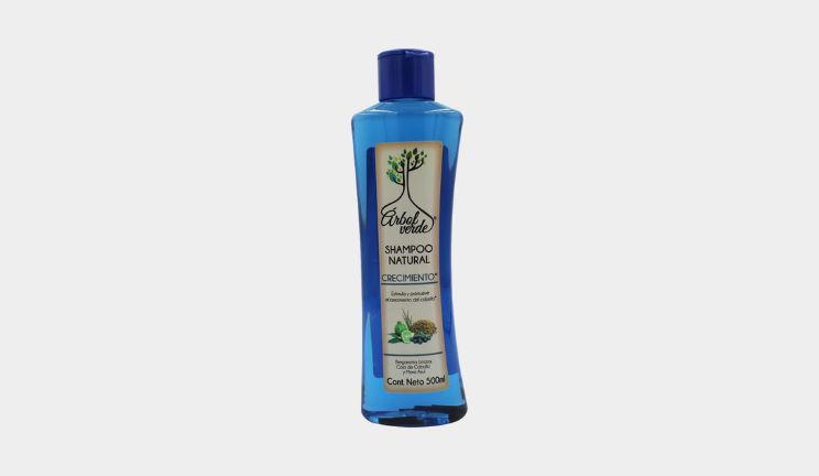Arbol verde shampoo natural crecimiento