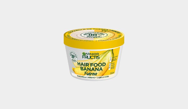 Garnier hair food banana mascarilla fuerza