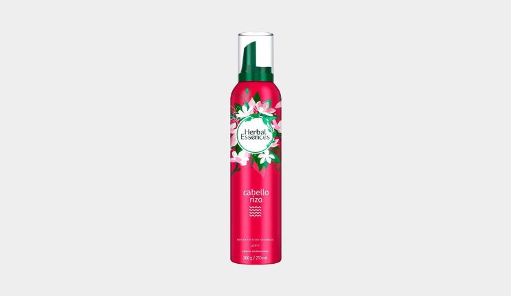 Herbal essences mousse cabello rizo