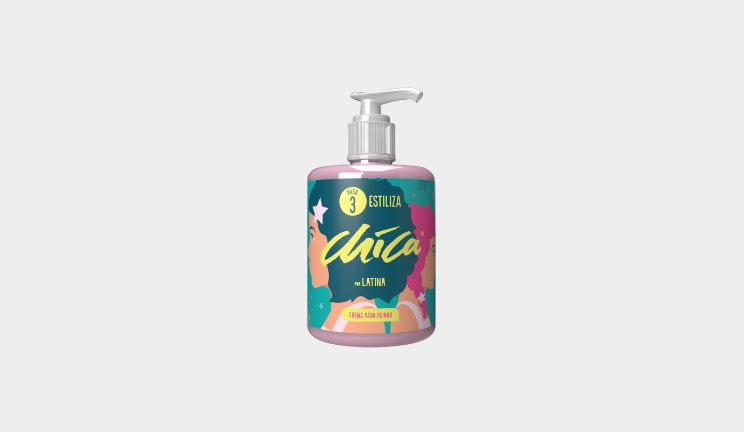 Latina crema para peinar chica