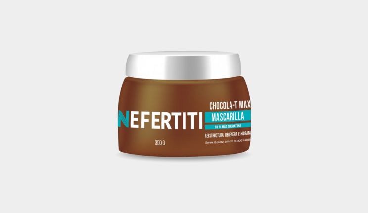 Nefertiti mascarilla chocolate