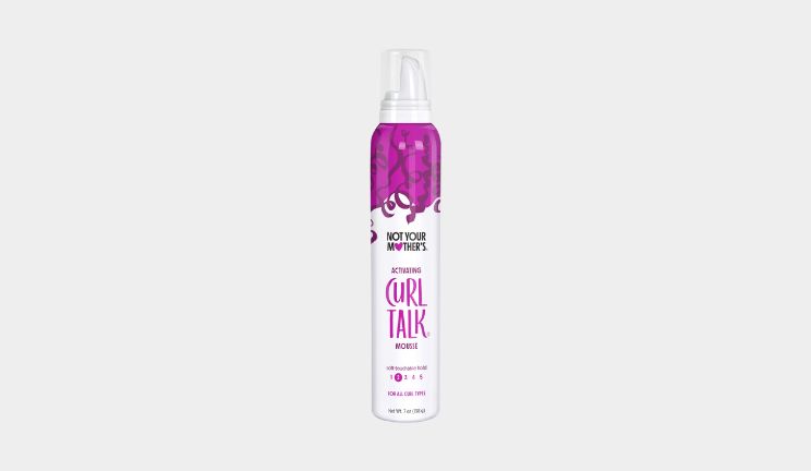 Not your mothers mousse curl talk