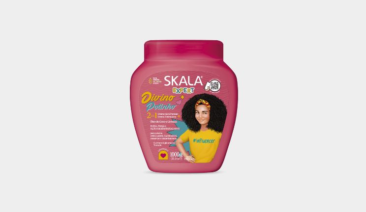 Skala crema para peinar divino potinho