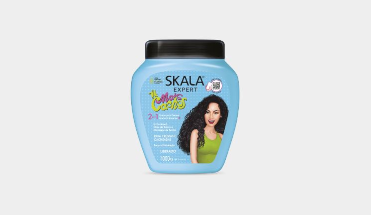 Skala crema para peinar mais cachos
